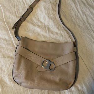 Tory Burch Gemini Link Belted Bag French Grey